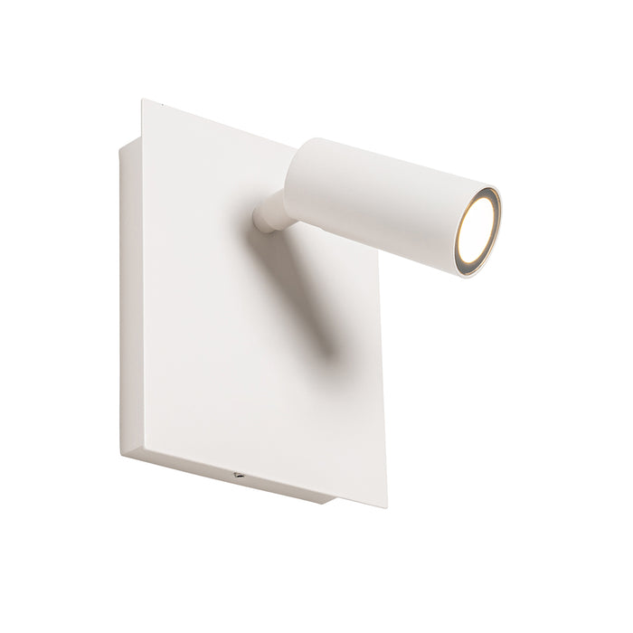 QAZQA Moderne buiten wandlamp wit incl. LED IP54 - Simon