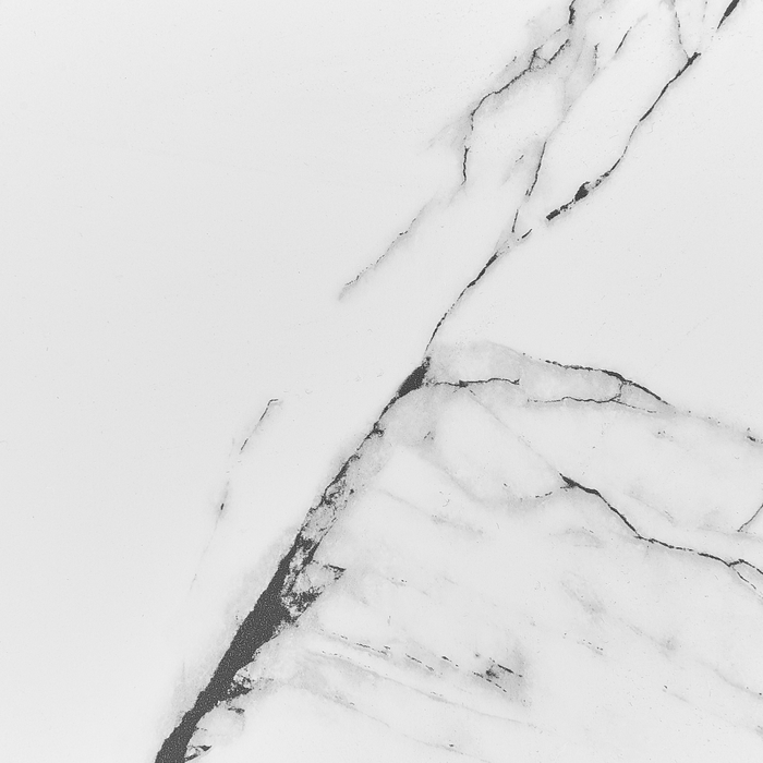 Beliani - PANDALE - Bijzettafel - Wit - IJzer