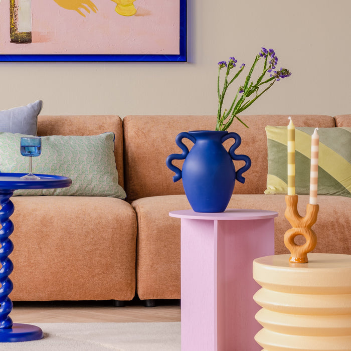 ferm LIVING Verso Vaas - Blauw