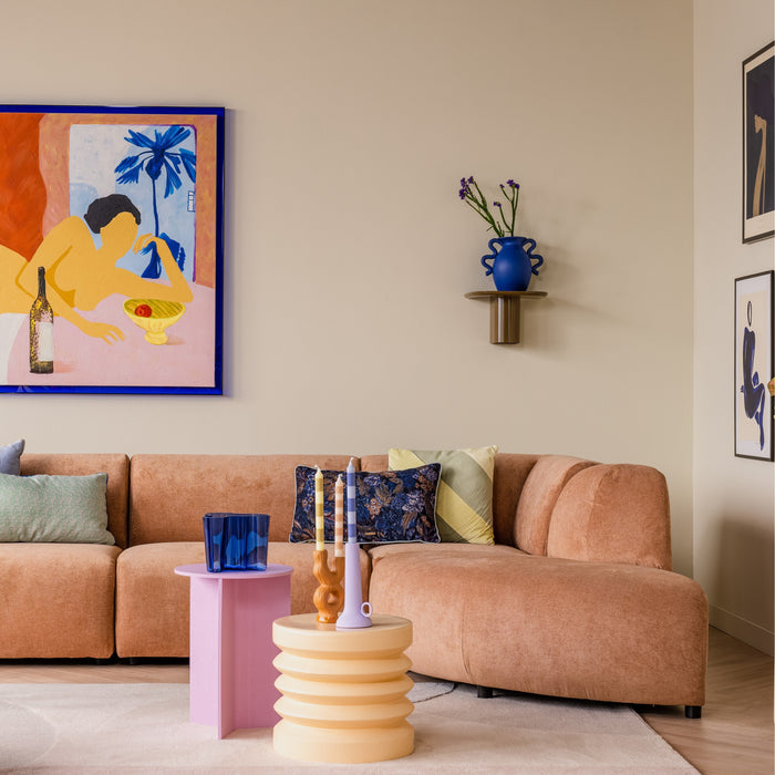 ferm LIVING Verso Vaas - Blauw