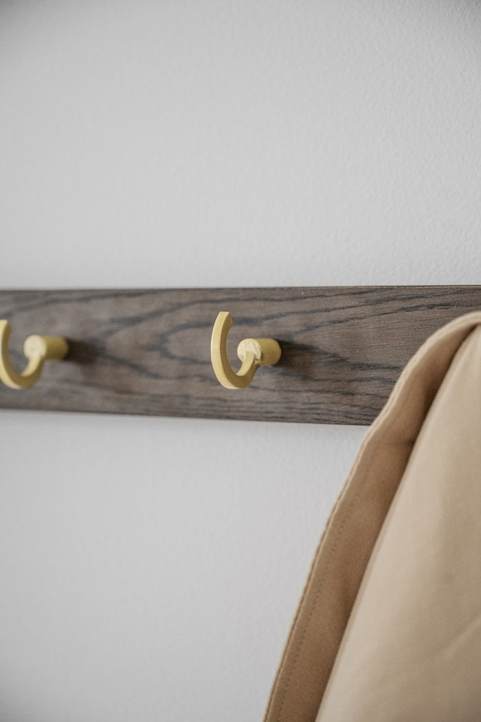 Rowico Home Inverness houten kapstok donker eiken - 65 x 5 cm