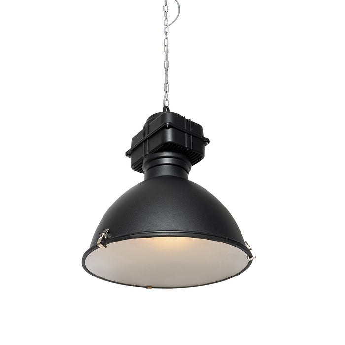 QAZQA Industriële hanglamp zwart 53,5 cm - Sicko