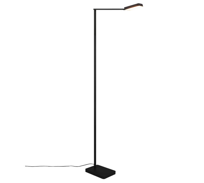 Trio Leuchten Pavia - Vloerlamp - Zwart