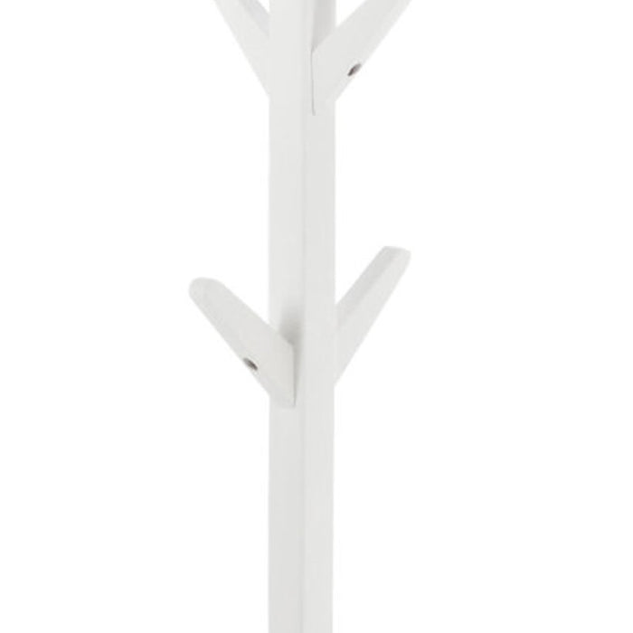 Hioshop Ascend - Kledingrek Kapstok staand - Wit.