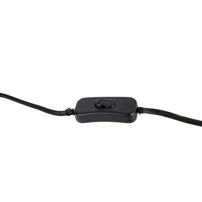 QAZQA Art Deco tafellamp tripod goud met zwart - Maro