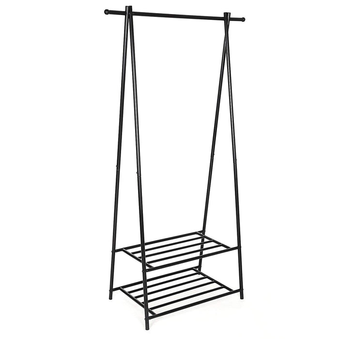 Kledingrek - metaal - zwart