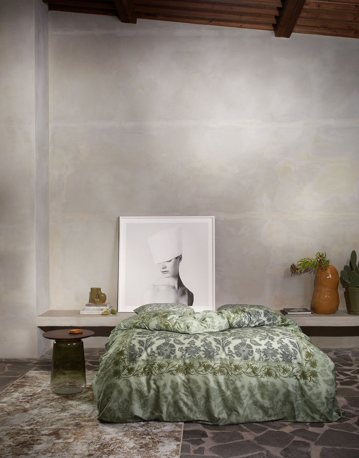 Essenza Maere Dekbedovertrek 200 x 220 cm - Comforting Green