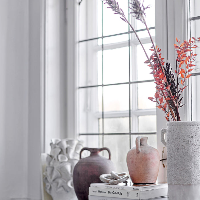 Bloomingville Junes Vaas - Grijs Steen