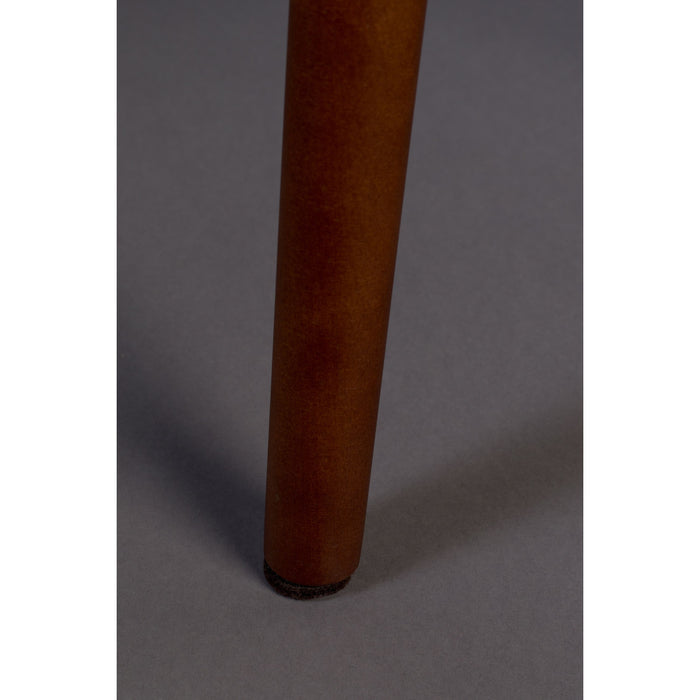 Dutchbone Barbara Eetkamerstoelen  Groen - Set van 2