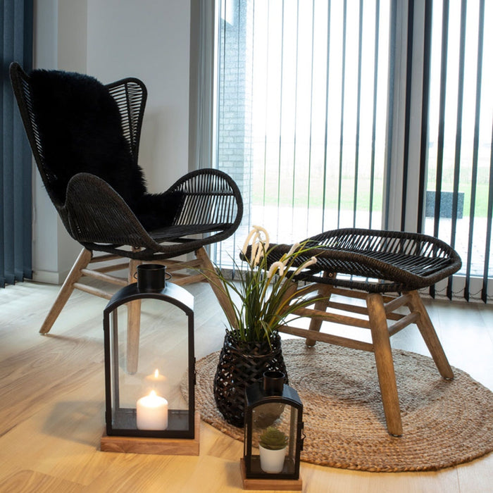 Artichok Milou Jute Vloerkleed Ø 120 cm - Naturel