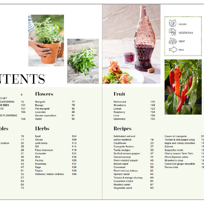Grow, Cook & Eat it - Mica Decorations