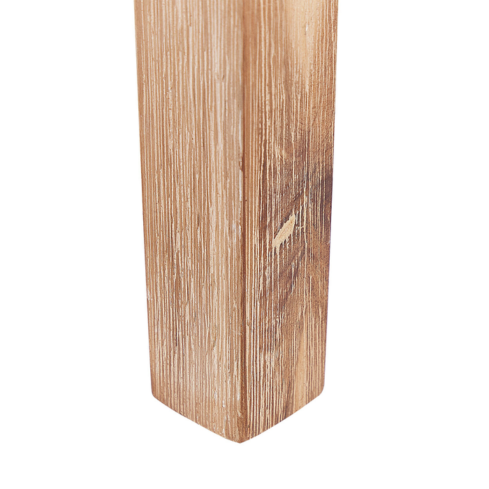 Beliani - OLBIA - Tuinset voor 4 - Grijs|Zwart - Vezelcement