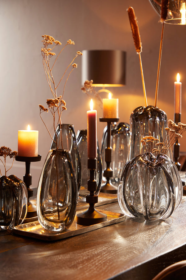 Light & Living - Vaas MURELA - Ø21x30cm - Grijs