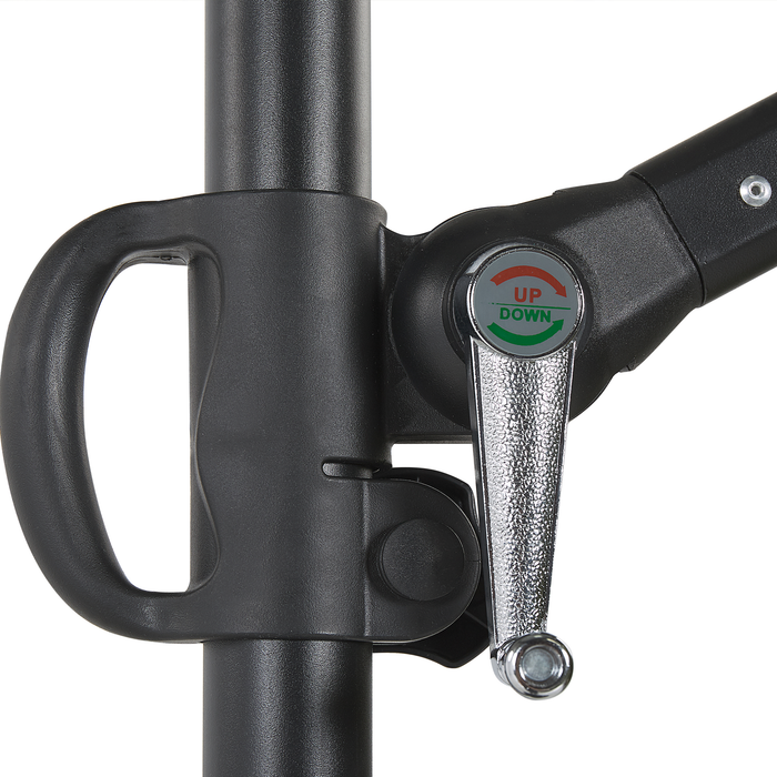 Beliani - MONZA II - Zweefparasol - Beige - Polyester