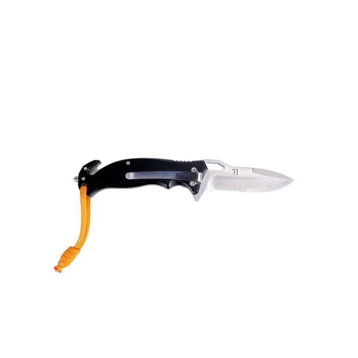 Homey's Henry zakmes - 20cm - RVS|aluminium - on the road - 4 functies