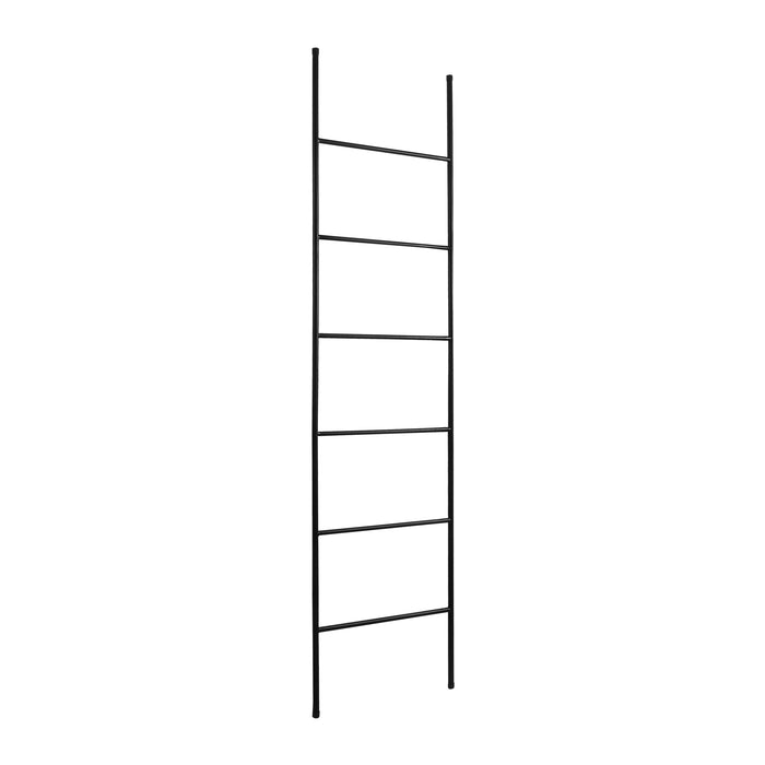 QUVIO Decoratieve ladder - 171 x 41,5 cm - Ijzer - Zwart