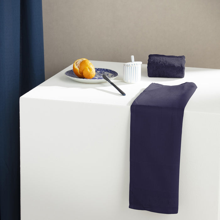 DDDDD theedoek Logo - 60x65 cm - Blue - 6 stuks