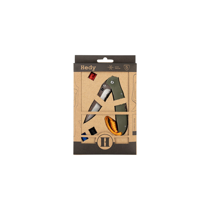 Homey's Hedy zakmes - 20cm - RVS|G10 - DIY - lemmet + 4 functies