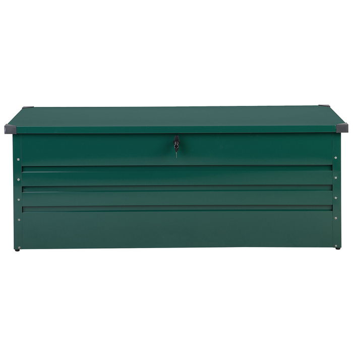 Beliani - CEBROSA L - Kussenbox - Groen - Staal