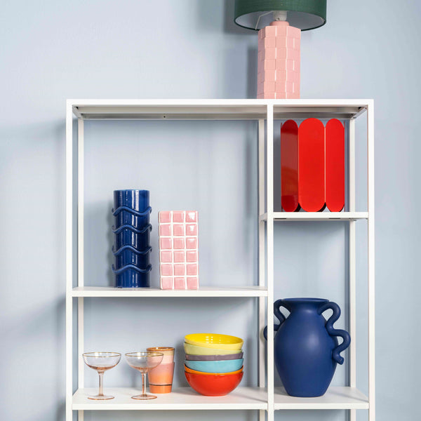 ferm LIVING Verso Vaas - Blauw