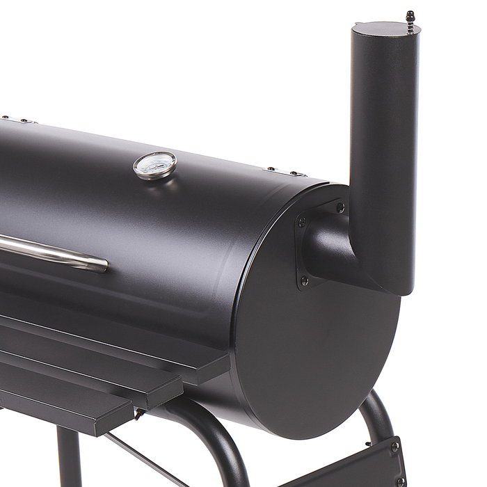 Beliani - KATLA - Houtskoolgrill - Zwart - Staal