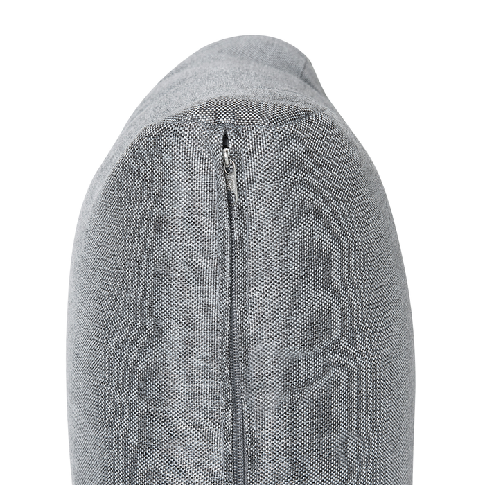 Beliani - MILANO - Kussenhoezen - Grijs - Polyester