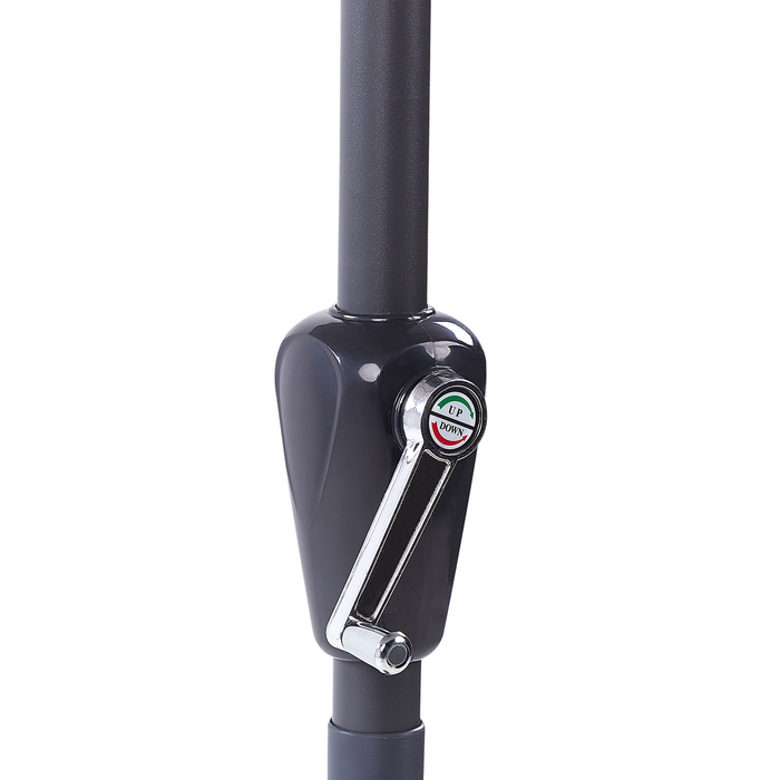 Beliani - BAIA - Parasol - Groen - 270 cm - Polyester