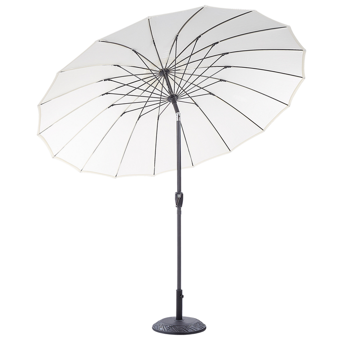 Beliani - BAIA - Parasol - Beige - 270 cm - Polyester