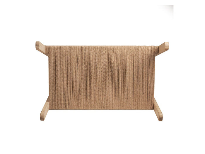 Villa Collection Ebern houten kledingrek whitewash - 92 x 153 cm