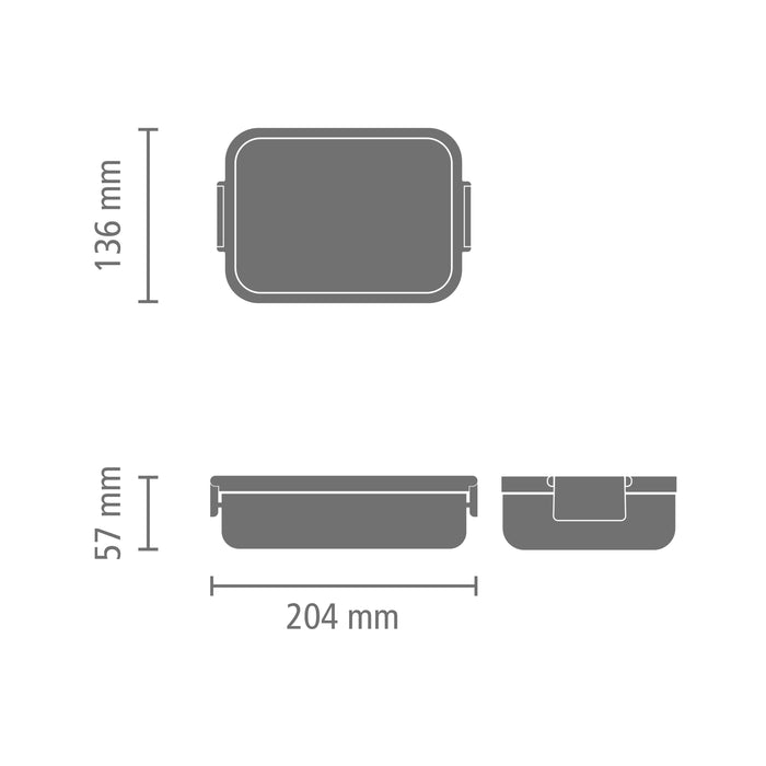 Brabantia Make & Take Lunchbox Medium - Kunststof - Jade Green