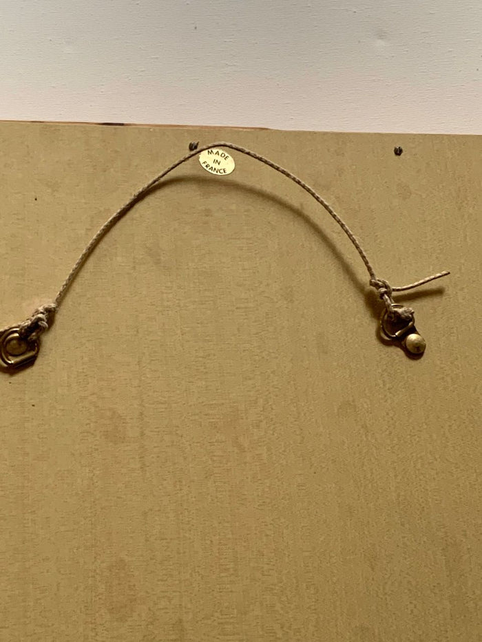 Reliving Modern Geborduurd Schilderij In Bamboe Lijst