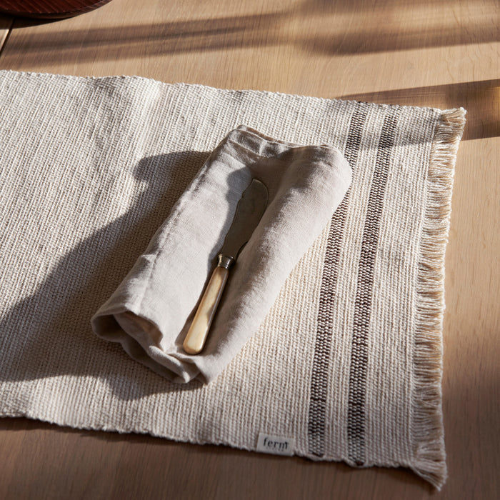 Ferm Living Savor Placemat - Chocolade