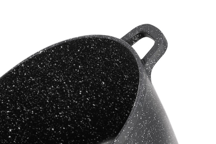 Edenberg Black Line - Kookpan met Deksel - Ø 24 cm - Aluminium