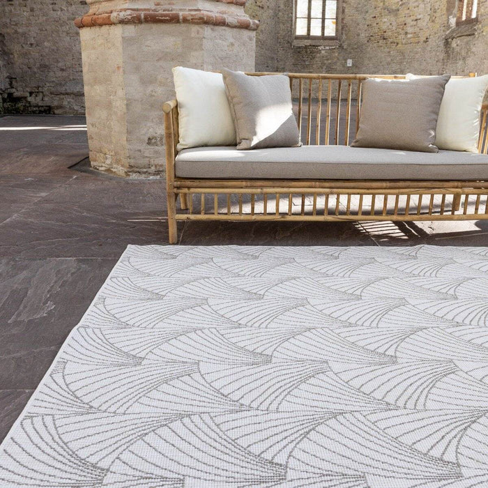 Interieur05 Buitenkleed Deco bruin|grijs dubbelzijdig - 160 x 230 cm