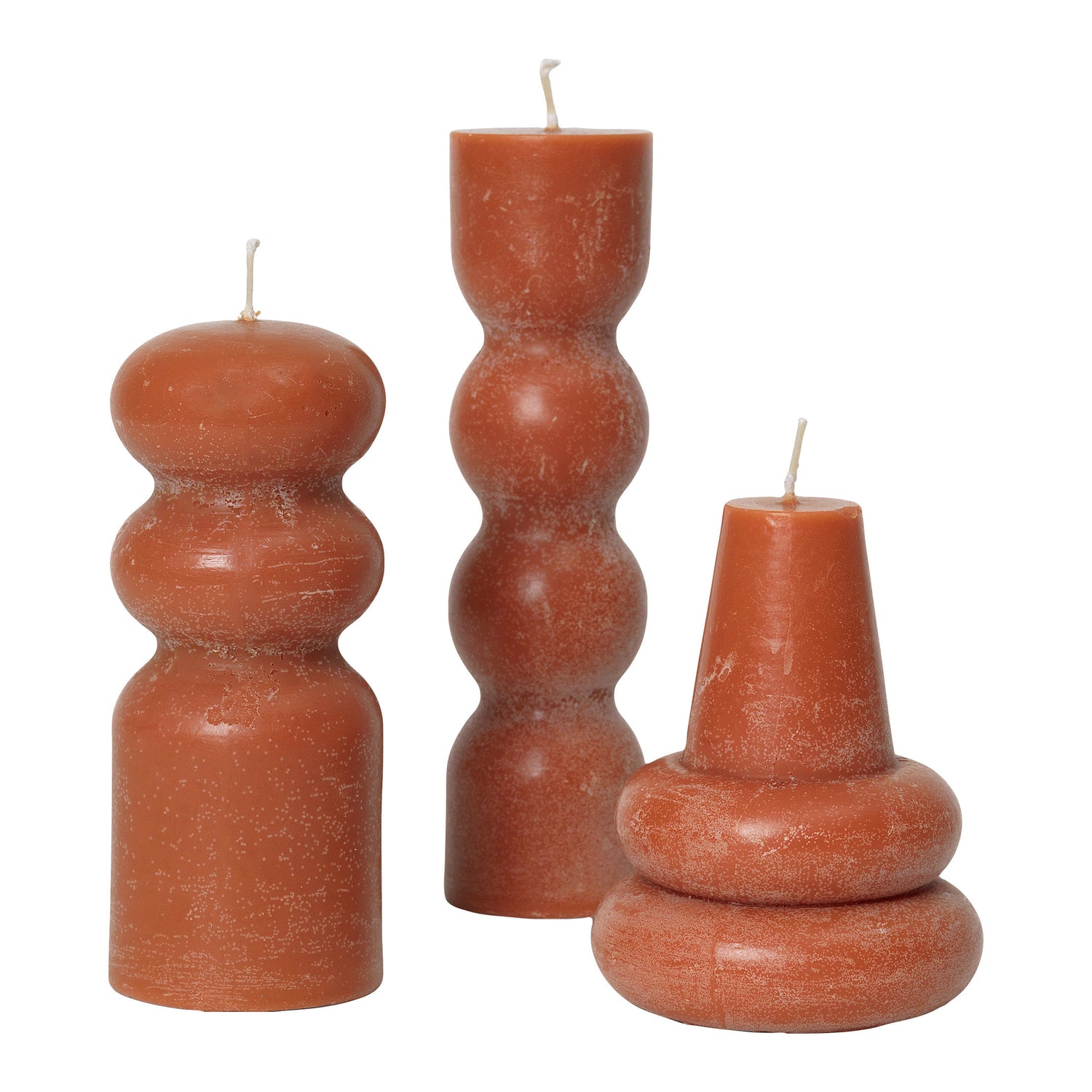 Ferm Living Torno Kaarsen - 3 st. - Amber