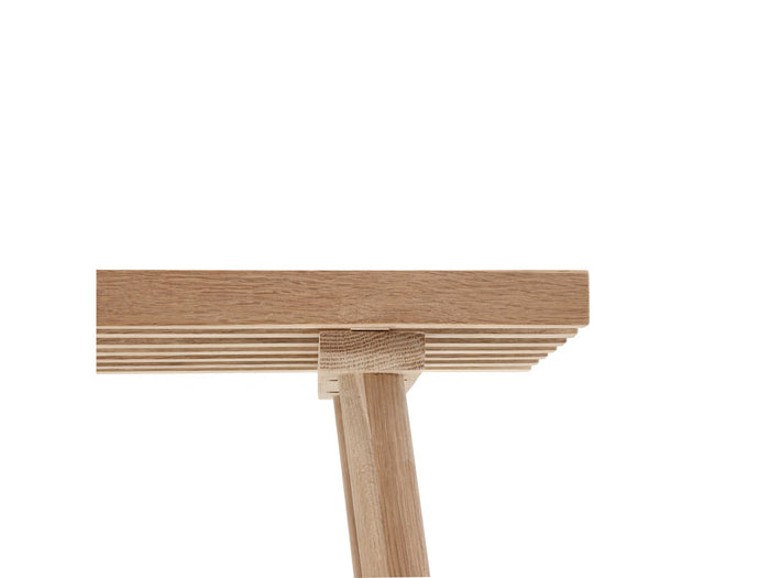 Villa Collection Ebern houten bankje - 90 x 45 cm