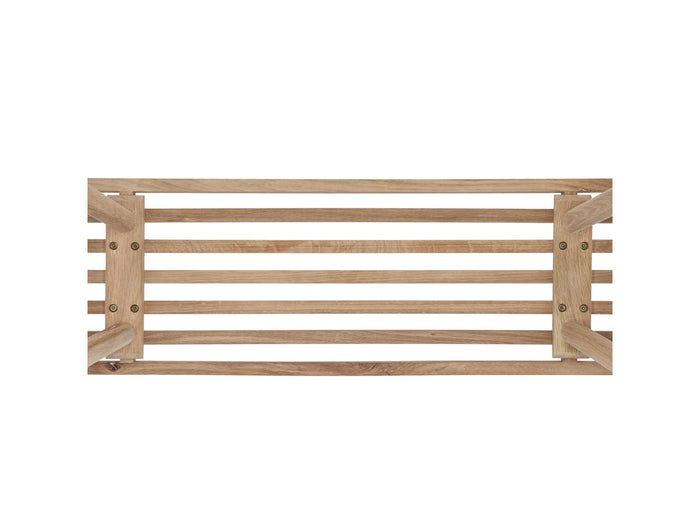 Villa Collection Ebern houten bankje - 90 x 45 cm