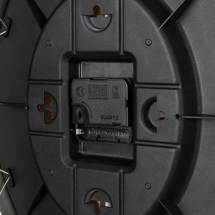 Mica Decorations Andy Wandklok wit L27,5 x H35 cm