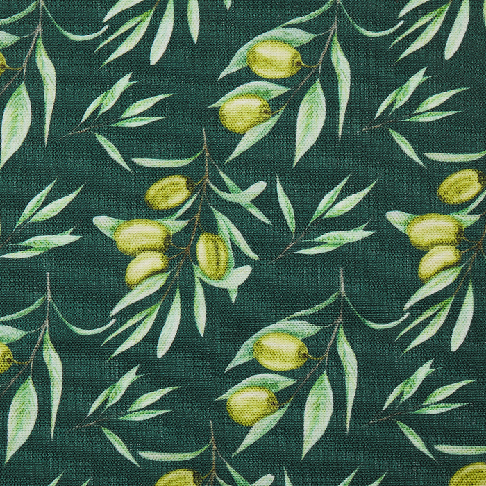 Beliani-ANZIO -Strandstoel set van 2-Donkerhout|Olijf|Groen-Polyester