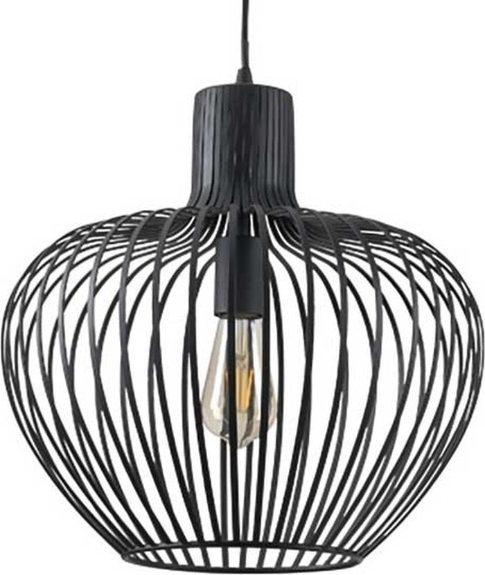 Freelight Hanglamp Arraffone Zwart 3 Lichts Balk