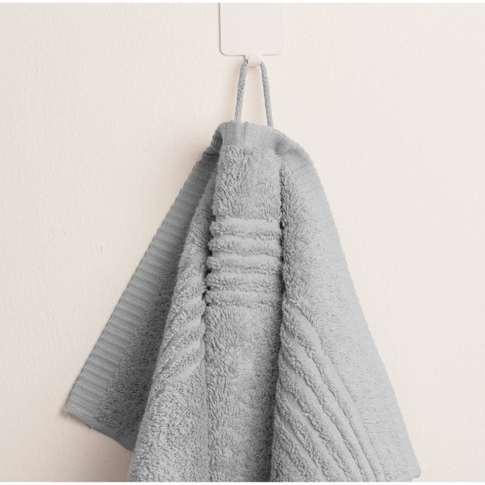 Gastendoek Supreme  - Egyptisch Katoen - 6 stuks - 30x50 - licht grijs