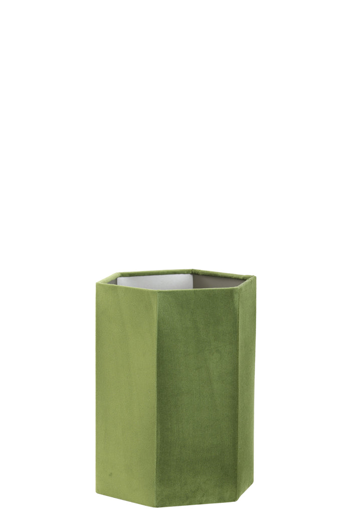 D - Light & Living - Lampenkap VELOURS - Ø20x26cm - Groen