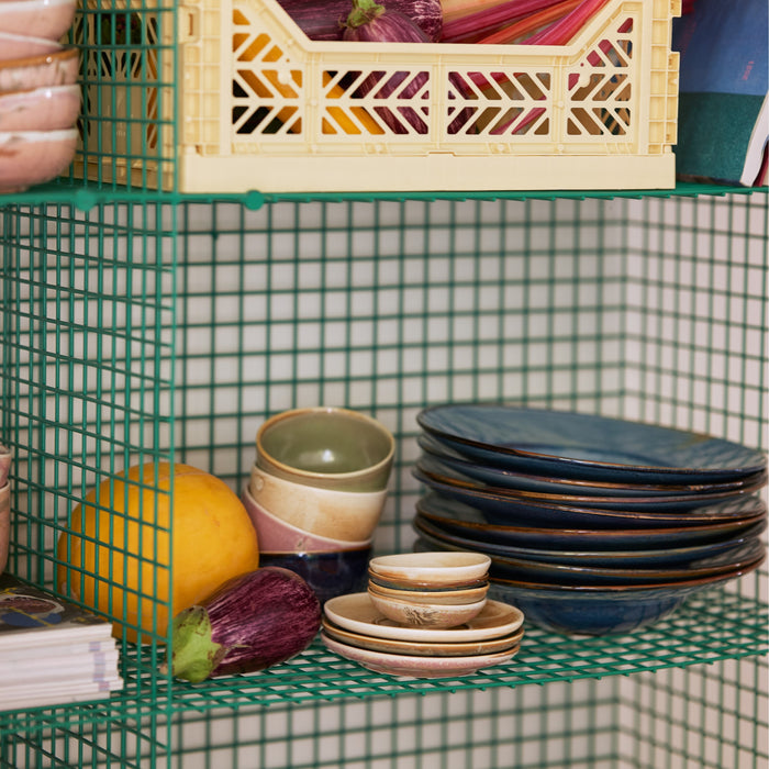 HKliving Chef Ceramics Kom Ø 10,7 cm - Rustic Blue