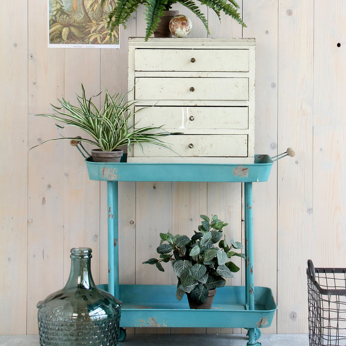 Mica Decorations Boston Varen Kunstplant - H35 x Ø45 cm - Groen