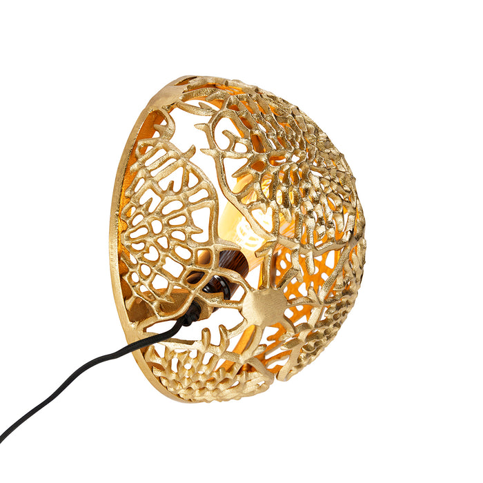 QAZQA Art deco wandlamp goud - Maro