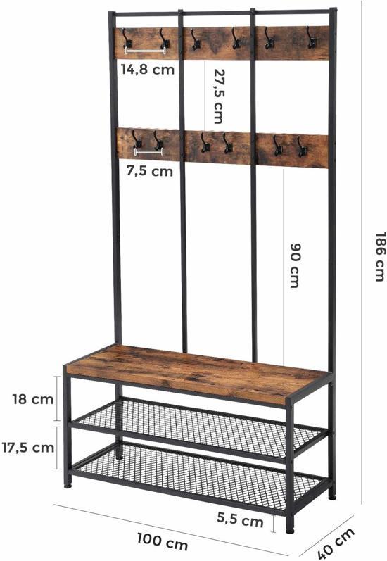 Garderobe Rek Met Kapstok