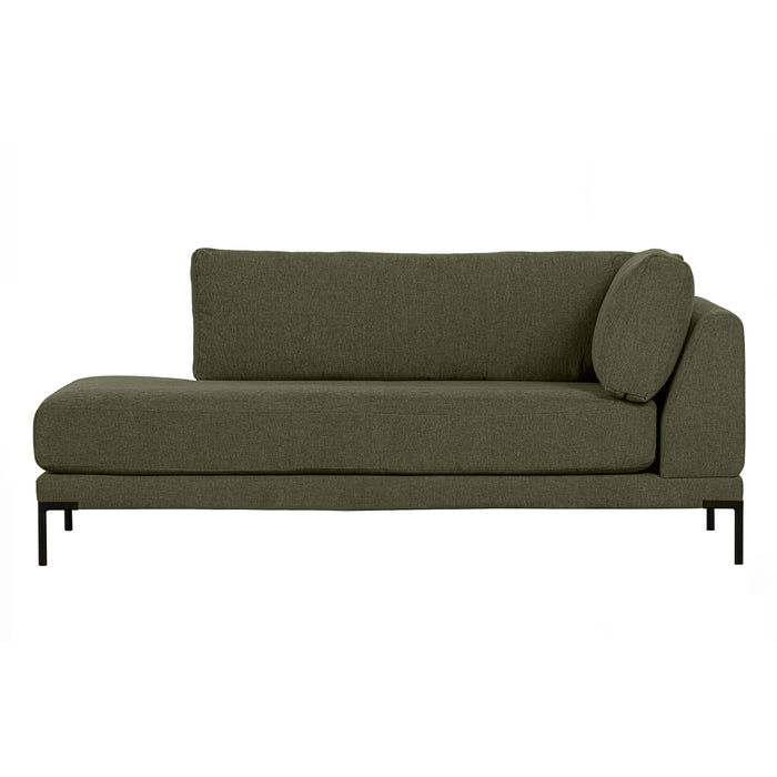 vtwonen Couple Lounge Element  - Polyester - Warm Groen - 89x100x200