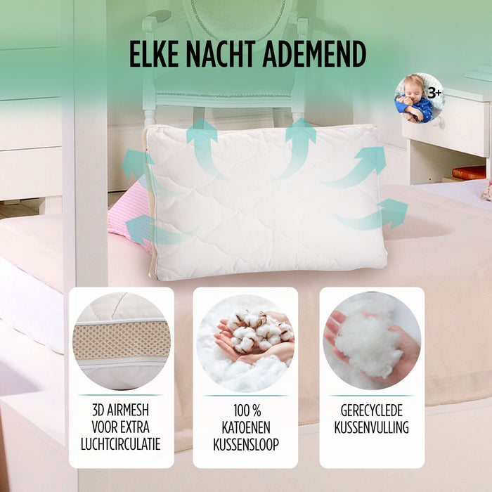 Vitapur EcosSleep Peuterkussen - 40x60 cm