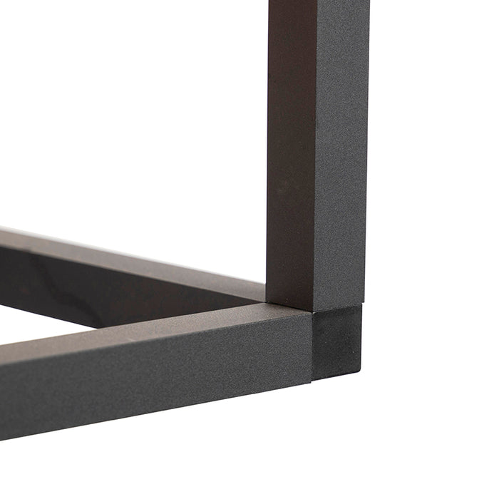 QAZQA Smart hanglamp zwart 4-lichts incl. Wifi G95 - Big Cage