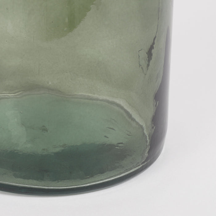 Mica Decorations Rioja Glazen Fles - H75 x Ø18 cm - Groen